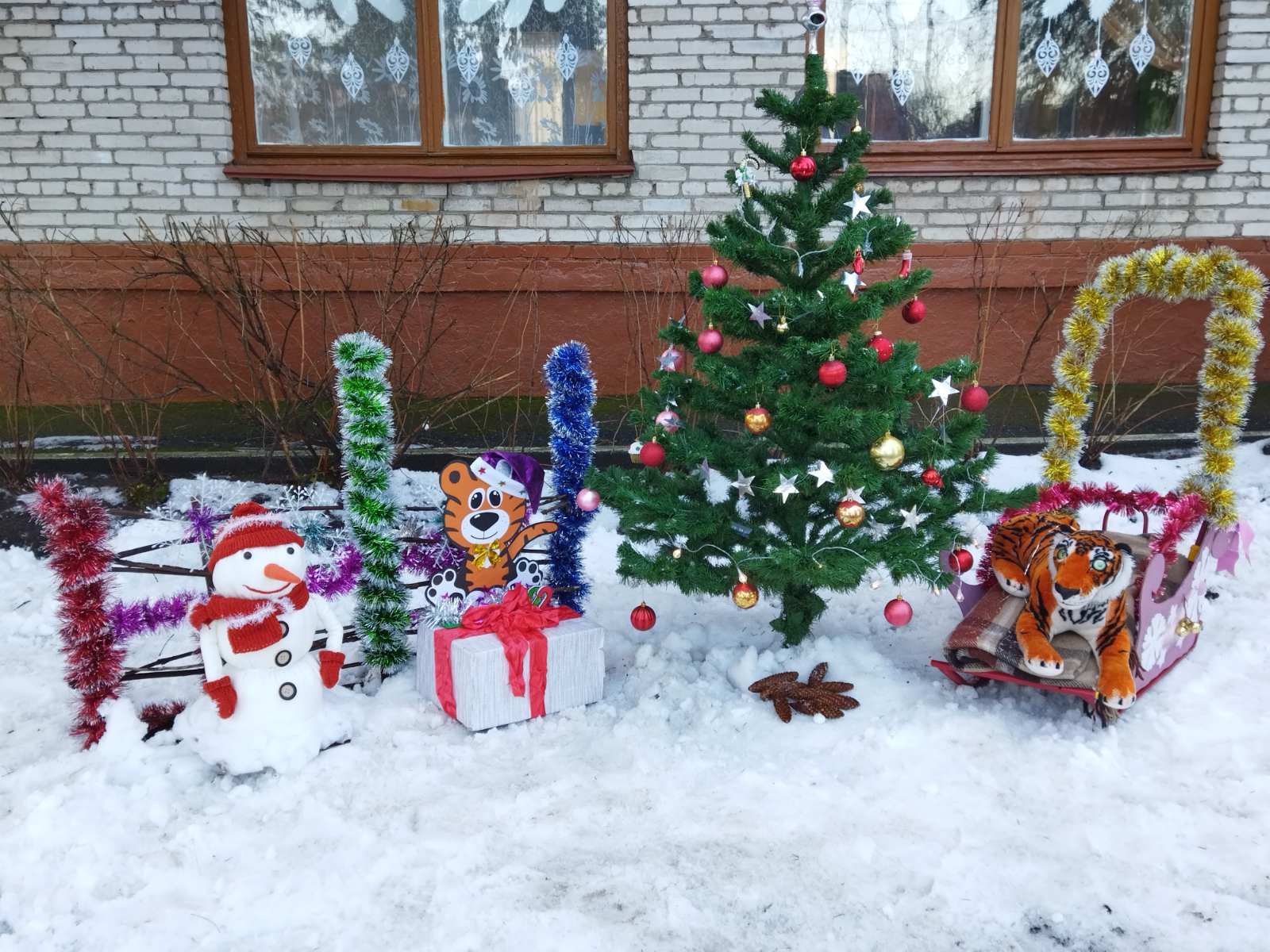 Новогодняя фотозона в нашем саду!!! - Архив новостей - Детский сад №82 г.  Витебска